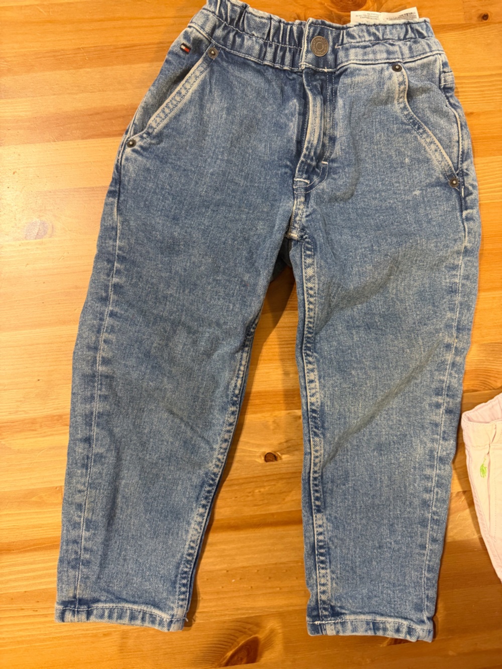 Tommy Hilfiger Light Blue Relaxed Fit Men's Jeans